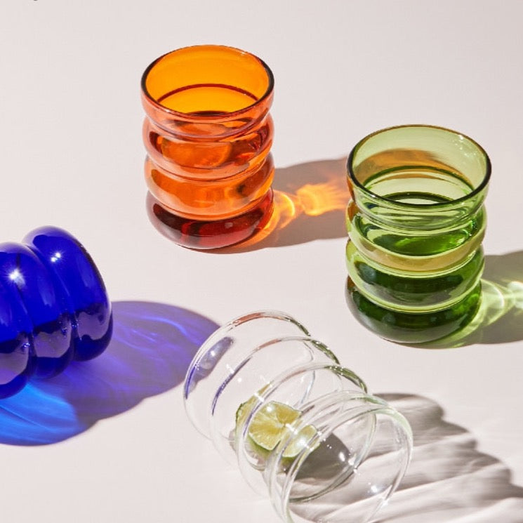 Iridescent Rainbow Glass Tableware