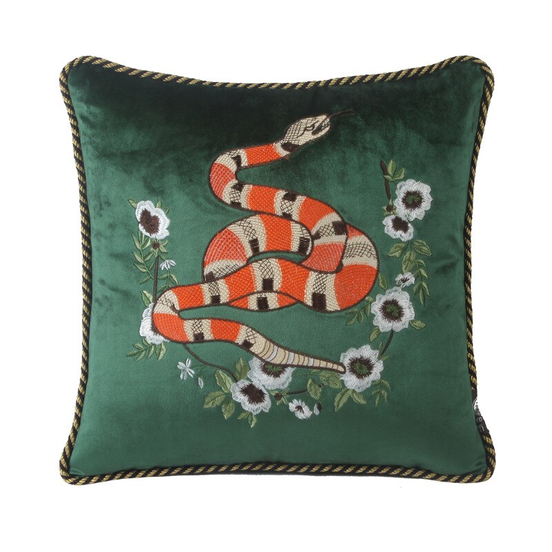 Luxury Velvet Animal Throw Pillows Ramble & Roam