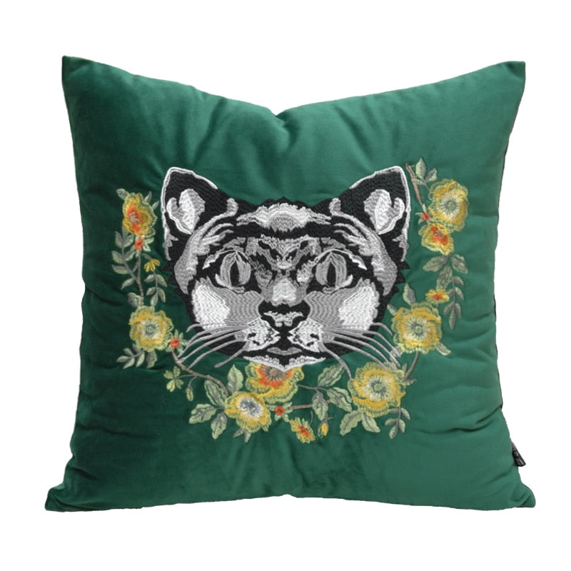 Luxury Velvet Animal Throw Pillows Ramble & Roam