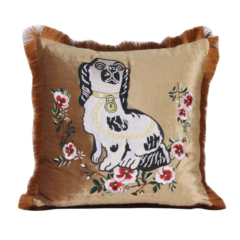 Luxury Velvet Animal Throw Pillows Ramble & Roam