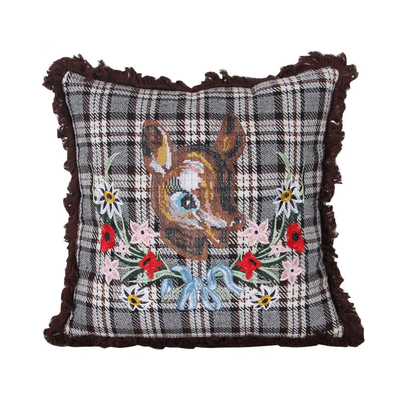 Luxury Velvet Animal Throw Pillows Ramble & Roam