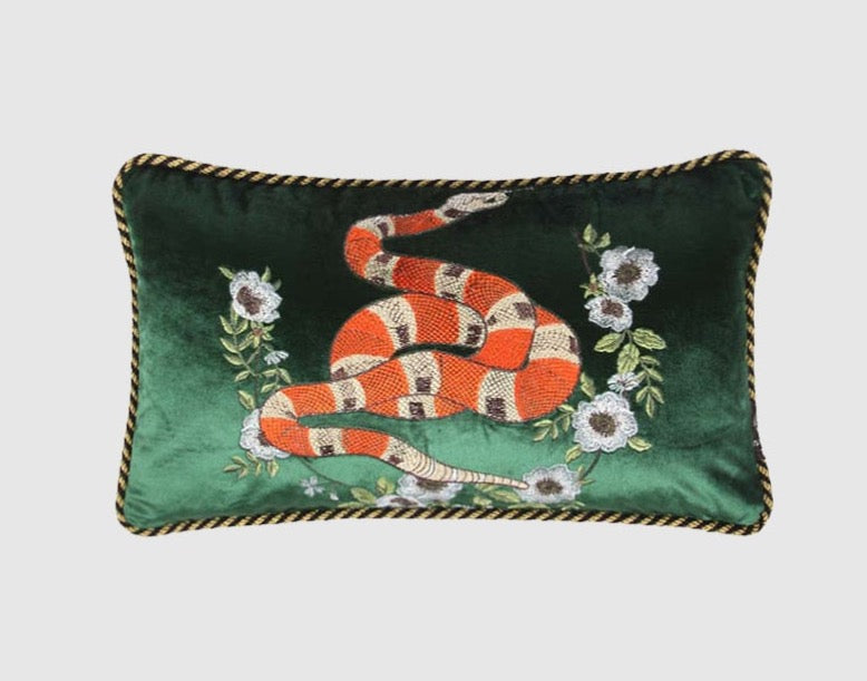 Luxury Velvet Animal Throw Pillows Ramble & Roam