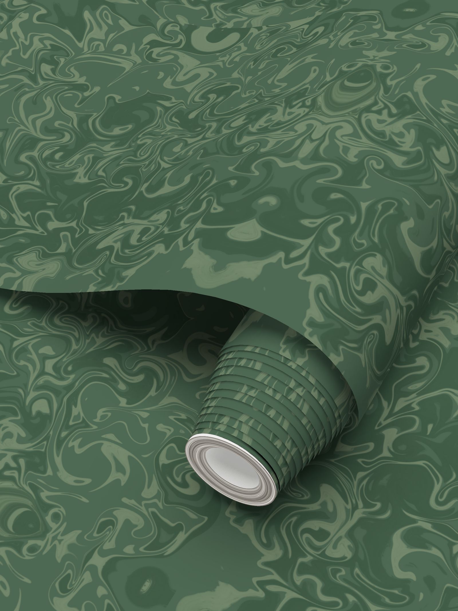 Malachite Marble Wallpaper Ramble & Roam