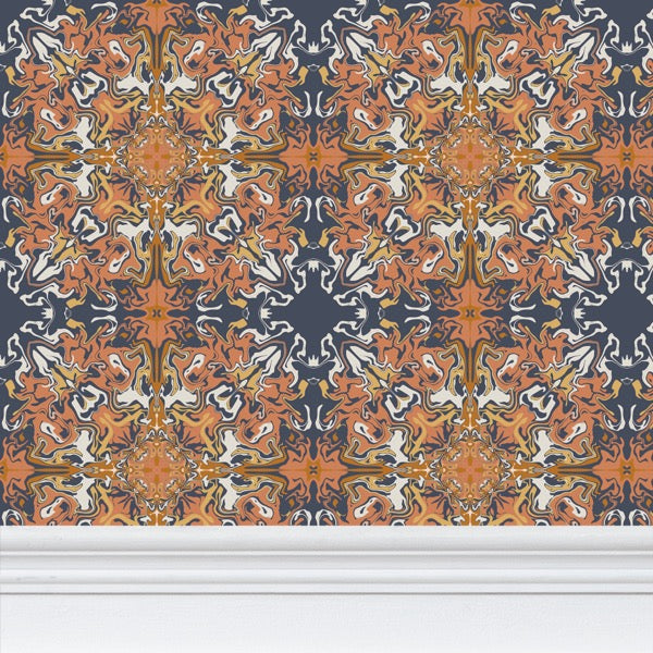 Marble Indian Tile Wallpaper Ramble & Roam