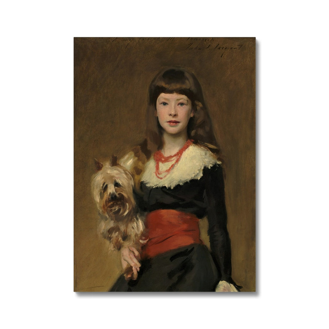 Miss Beatrice Townsend, John Singer Sargent, 1882 Canvas Ramble &amp; Roam