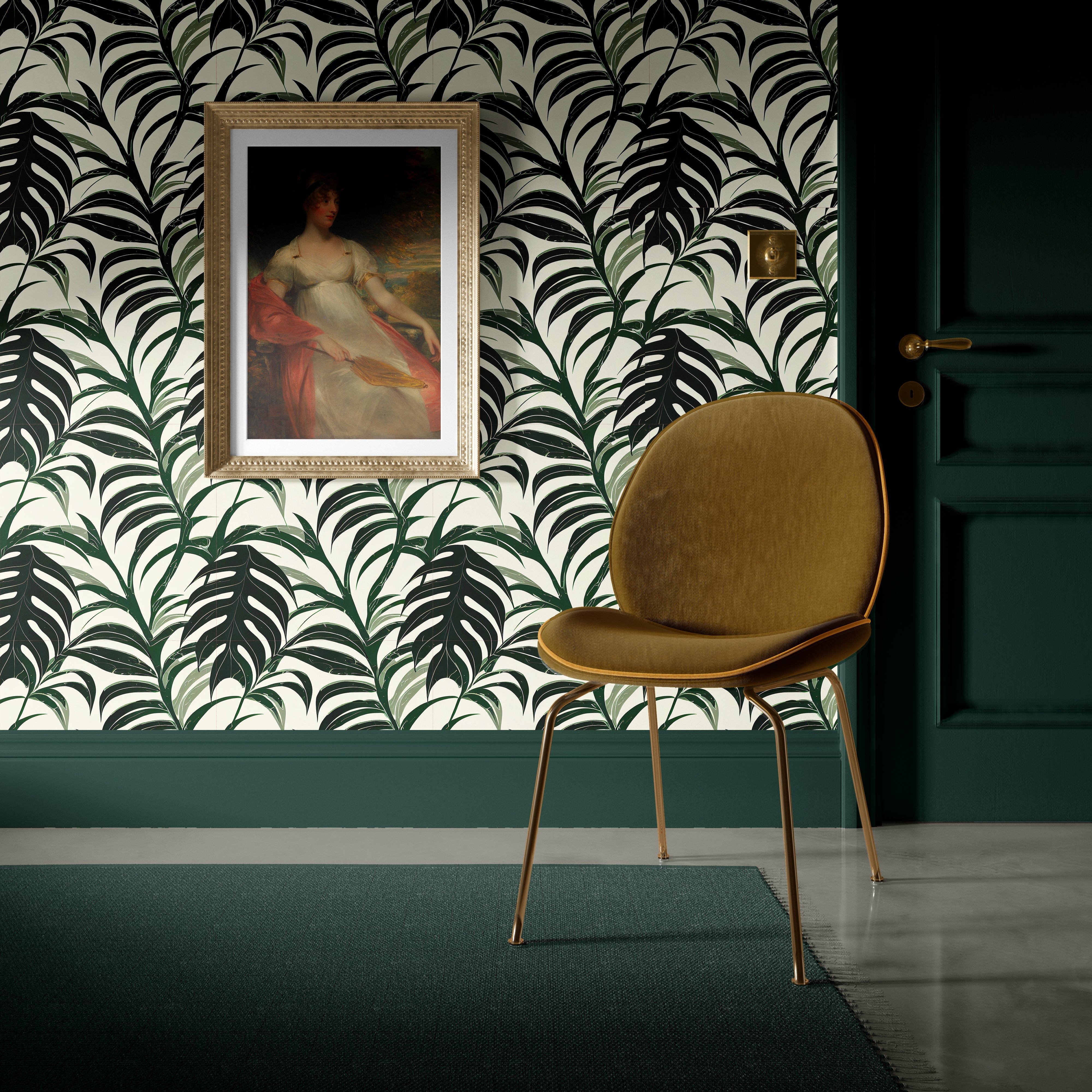 Monstera Botanical Wallpaper Ramble & Roam