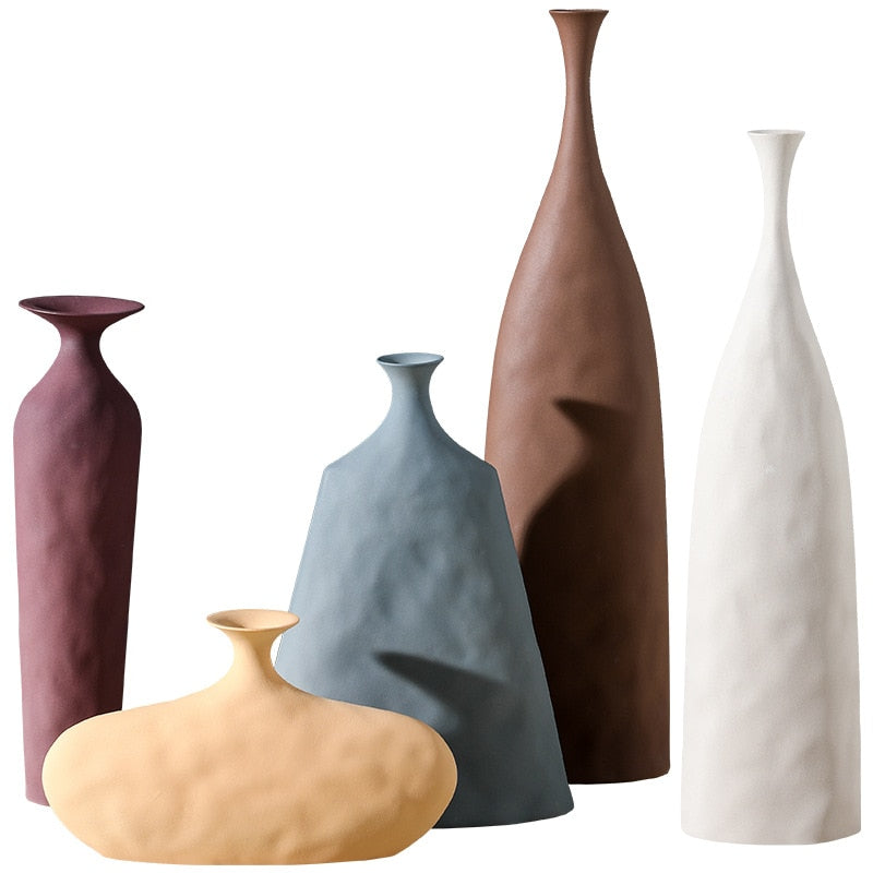 Morandi Ceramic Flower Vases Ramble &amp; Roam