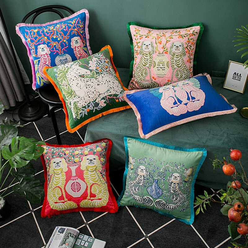 Mystical Animals Luxury Pillows Ramble & Roam