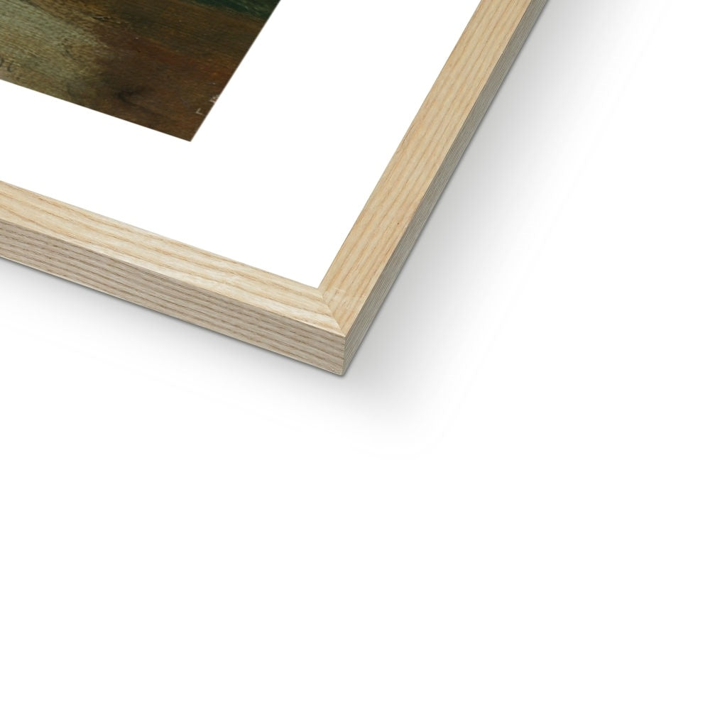 Ocean look up Framed Print Ramble & Roam