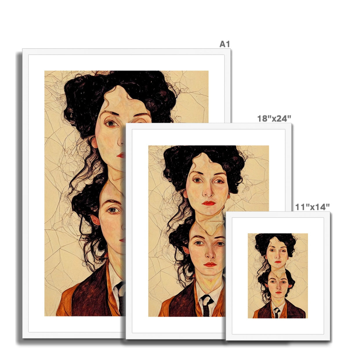Out of my mind Framed & Mounted Print Ramble & Roam