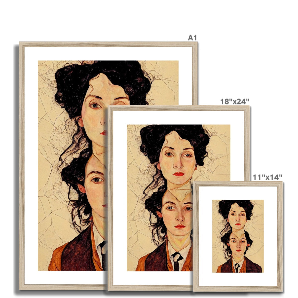 Out of my mind Framed & Mounted Print Ramble & Roam