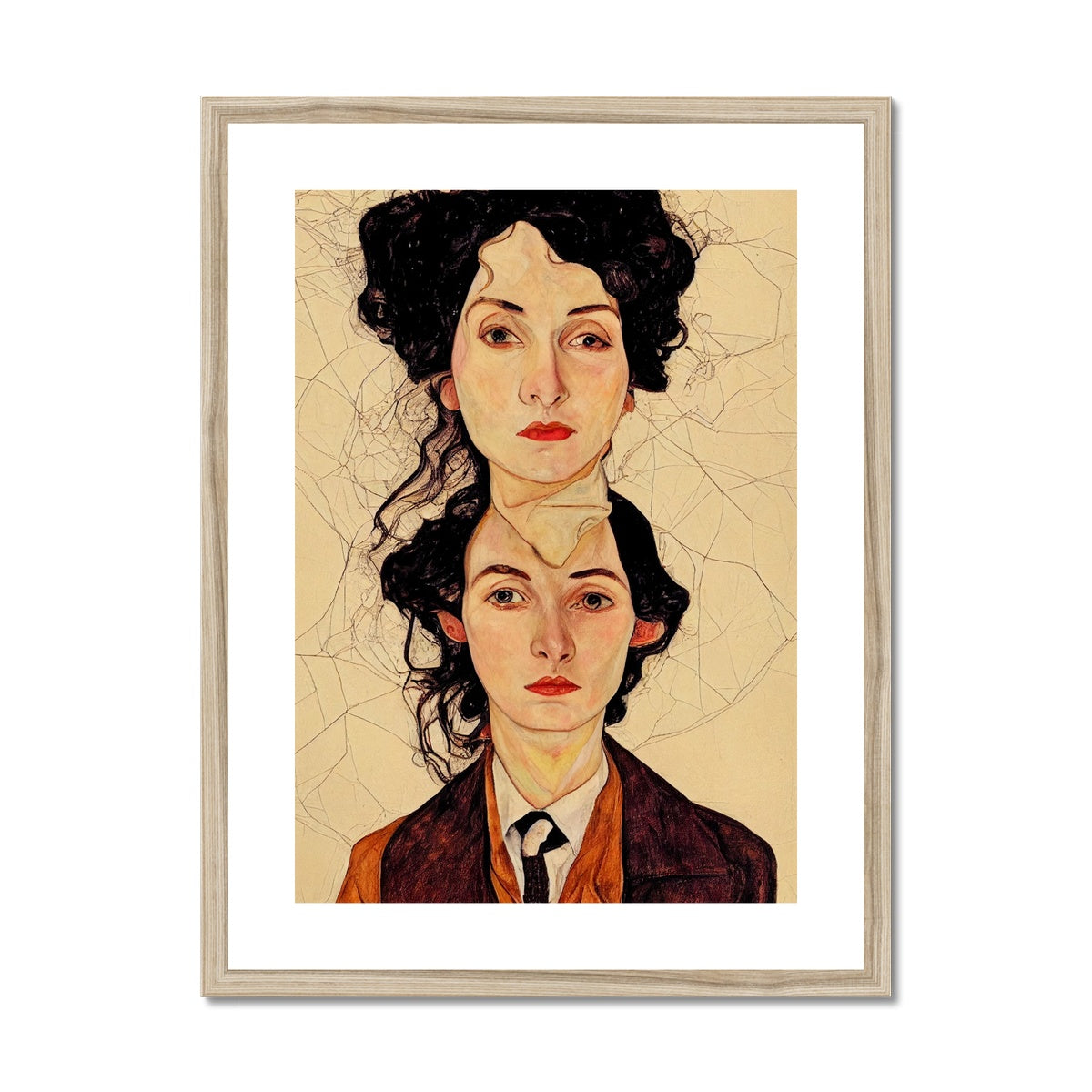 Out of my mind Framed & Mounted Print Ramble & Roam