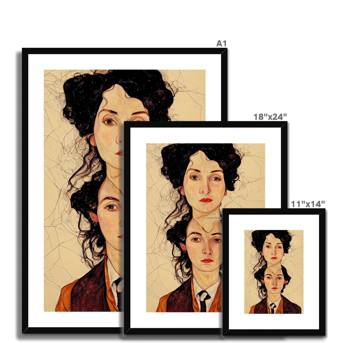 Out of my mind Framed & Mounted Print Ramble & Roam