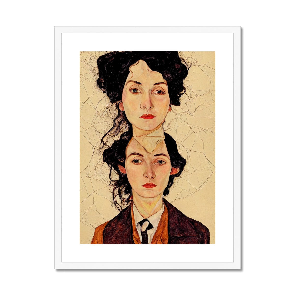 Out of my mind Framed & Mounted Print Ramble & Roam