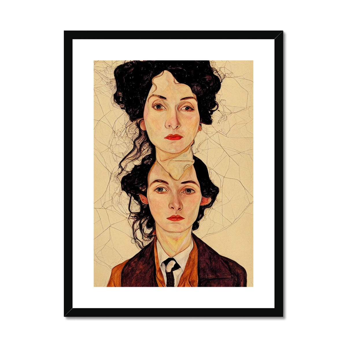 Out of my mind Framed & Mounted Print Ramble & Roam