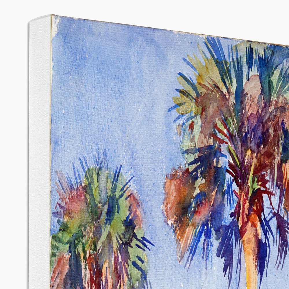 Palms, John Singer Sargent, 1917 Canvas Ramble & Roam