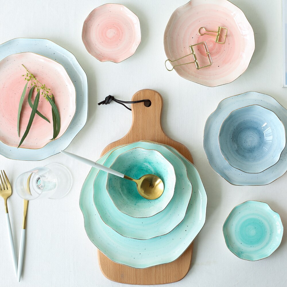 Pastel Handmade Dishes Ramble & Roam