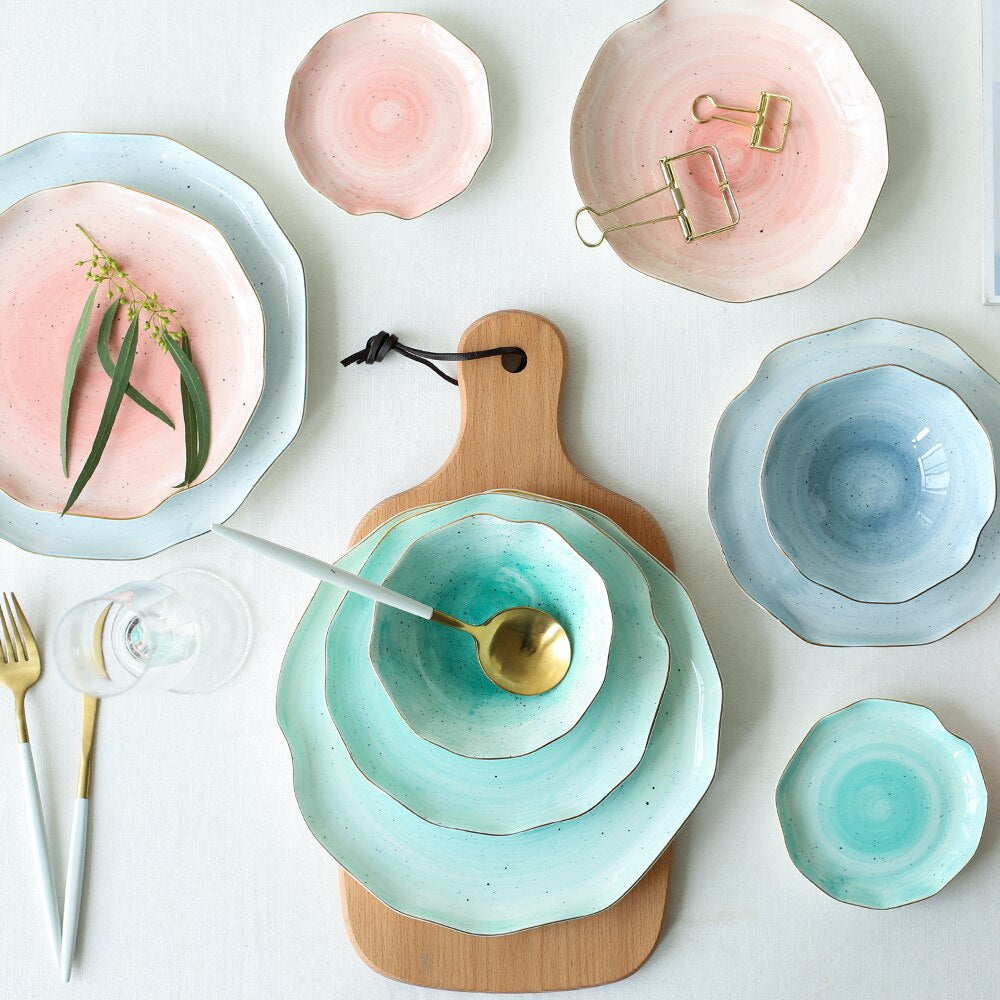 Pastel Handmade Dishes Ramble & Roam