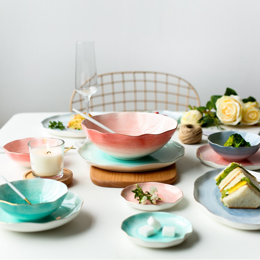 Pastel Handmade Dishes Ramble & Roam