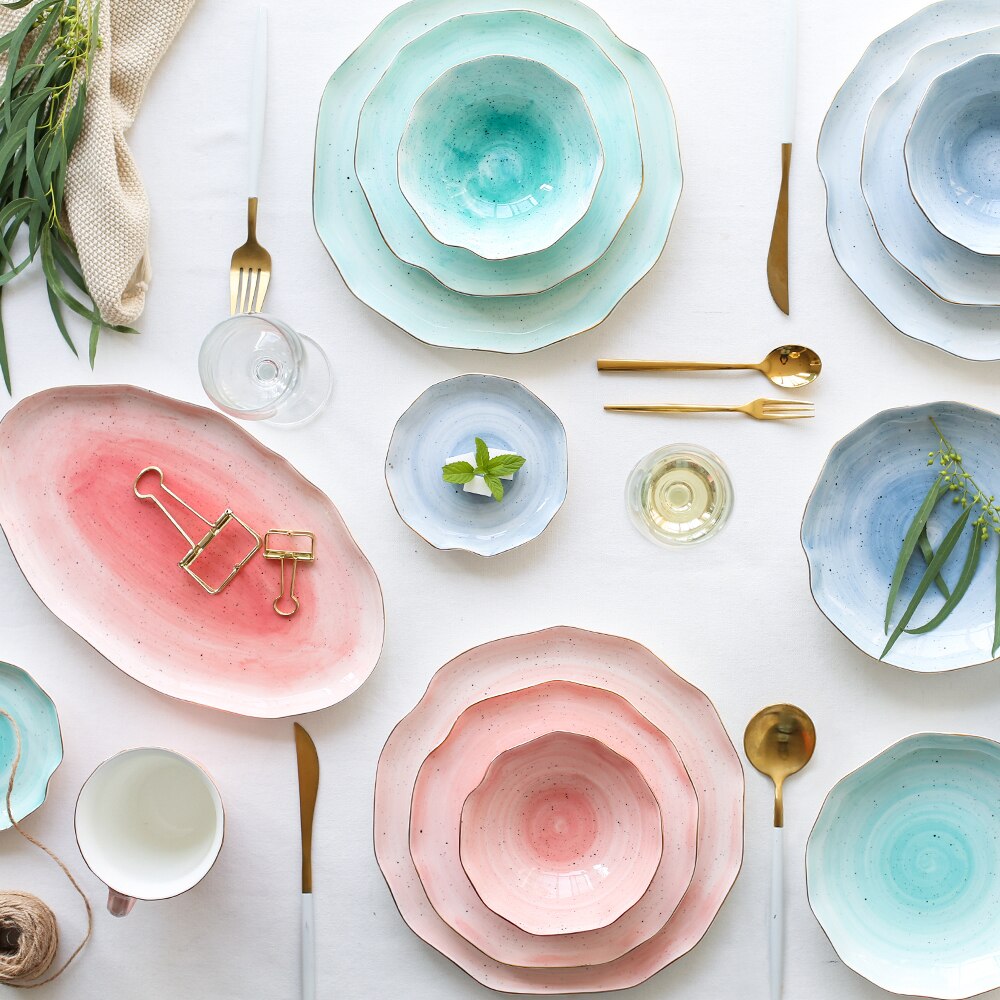 Pastel Handmade Dishes Ramble & Roam