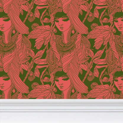 Priestess Wallpaper, Vintage Palm Beach Ramble &amp; Roam