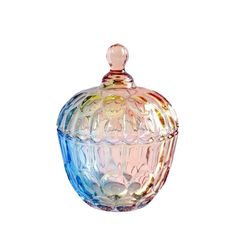 Rainbow Candy Glass Jars Ramble & Roam