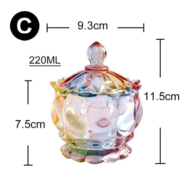 Rainbow Candy Glass Jars Ramble & Roam