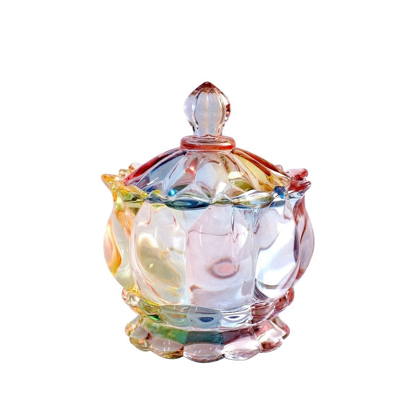 Rainbow Candy Glass Jars Ramble & Roam