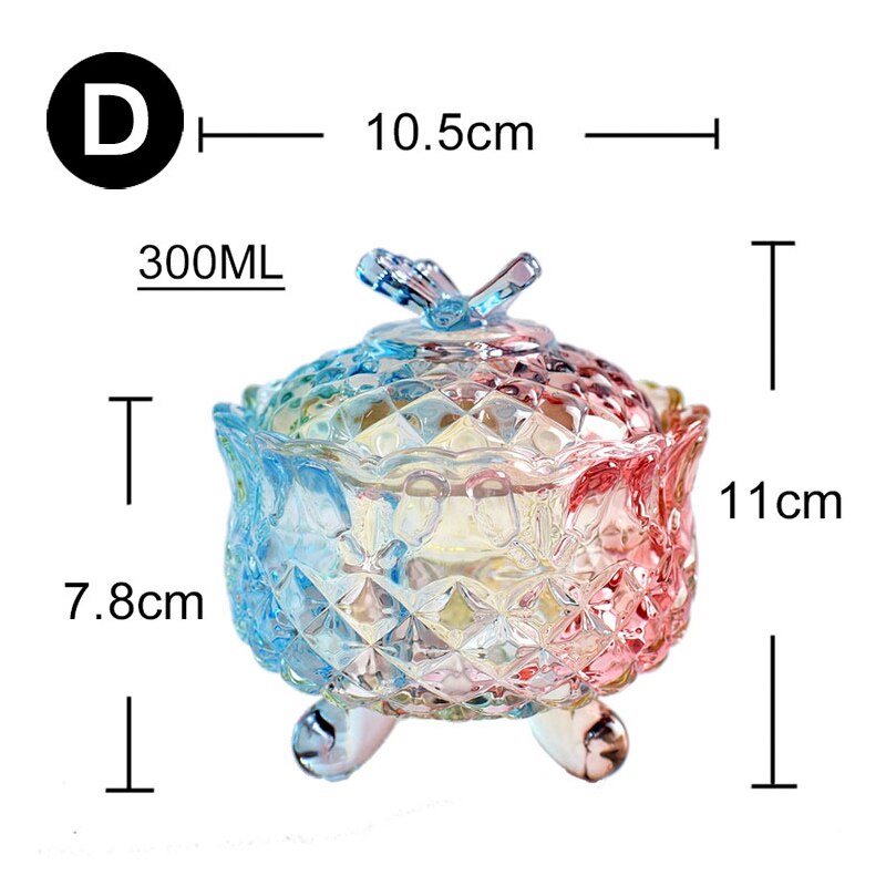 Rainbow Candy Glass Jars Ramble & Roam