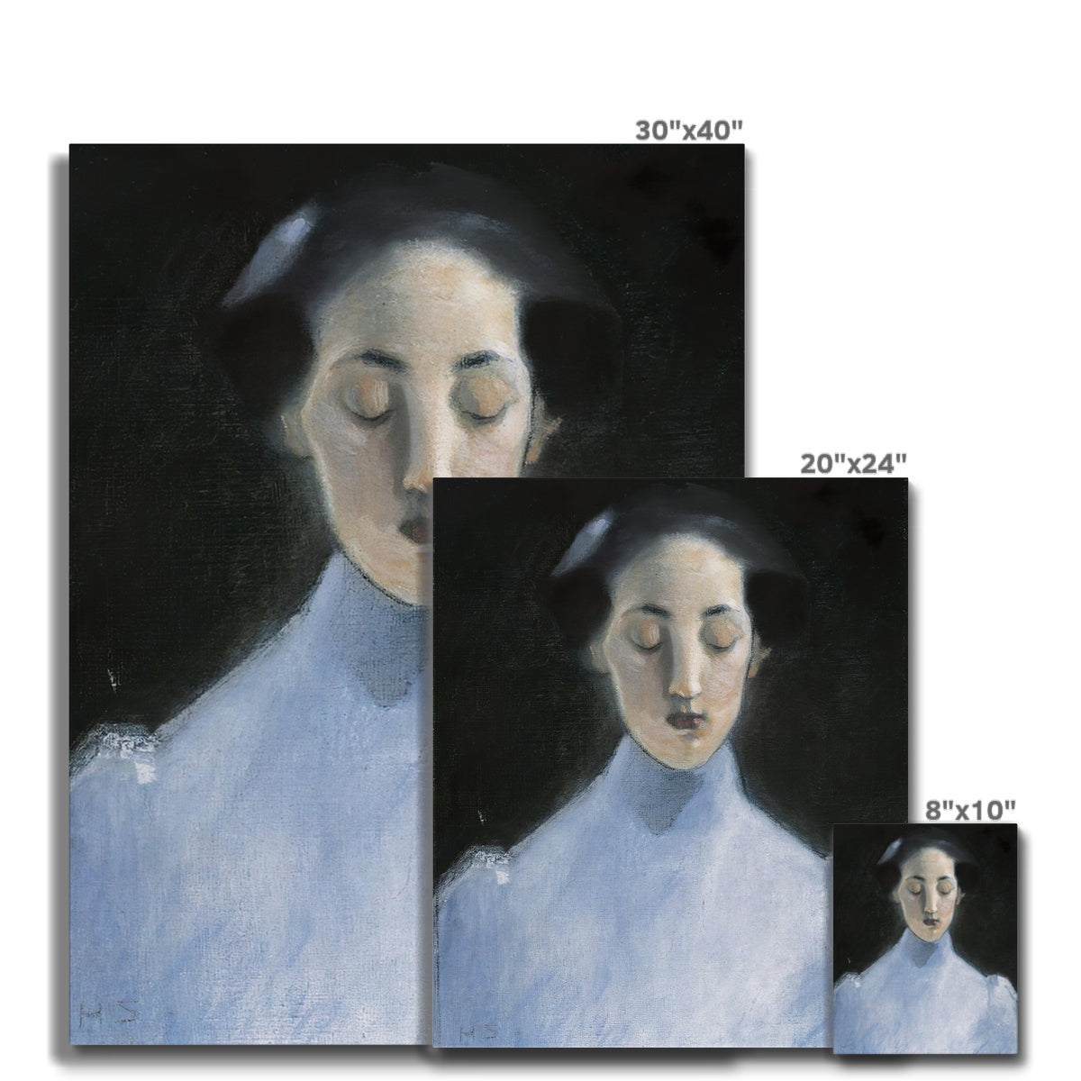 Silence, Helene Schjerfbeck, 1928 Canvas Ramble &amp; Roam