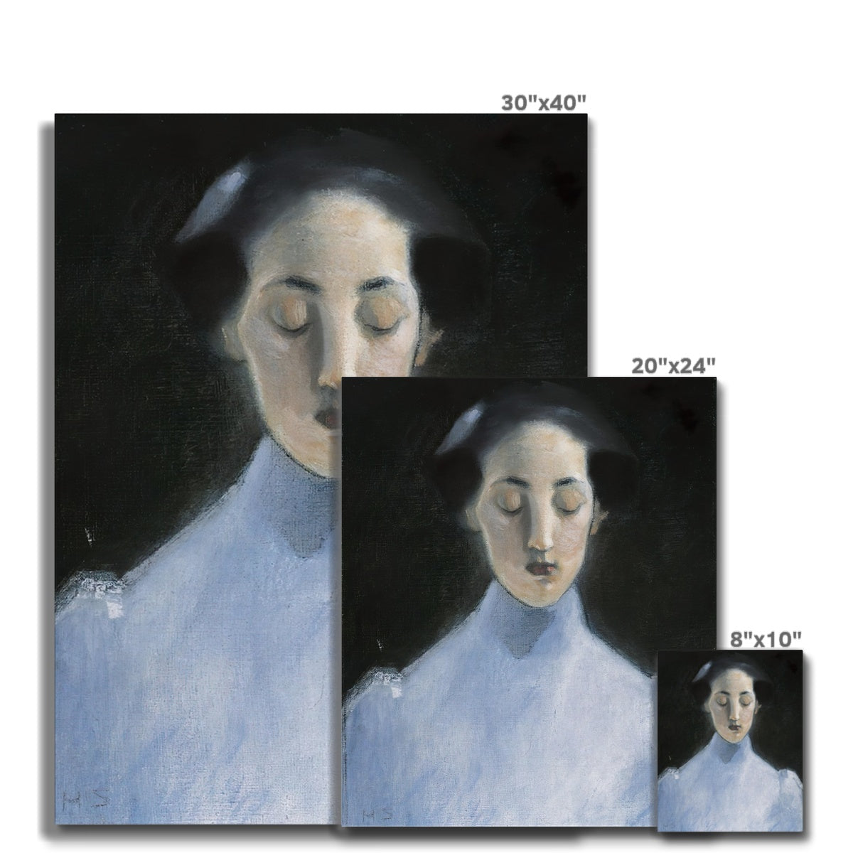 Silence, Helene Schjerfbeck, 1928 Canvas Ramble & Roam