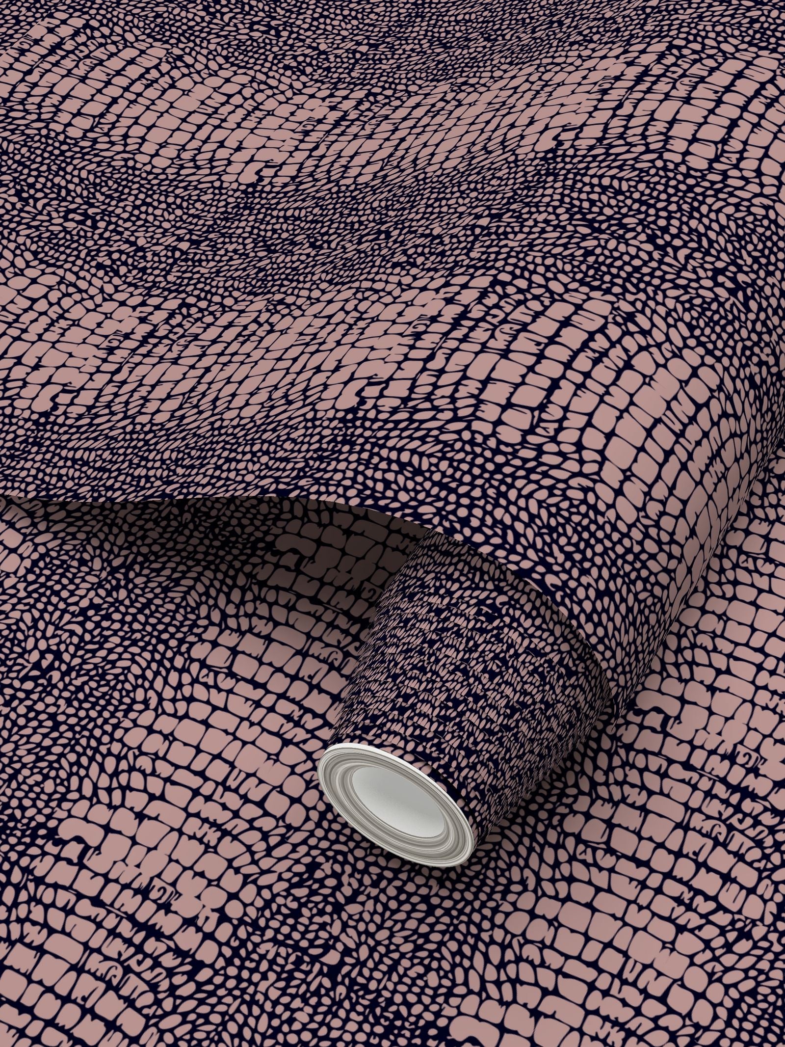 Snakeskin Blue and Mauve Ramble & Roam