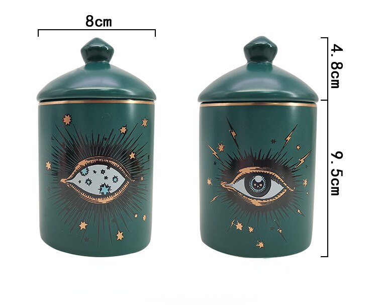 Star Eyes Ceramic Jar Ramble &amp; Roam