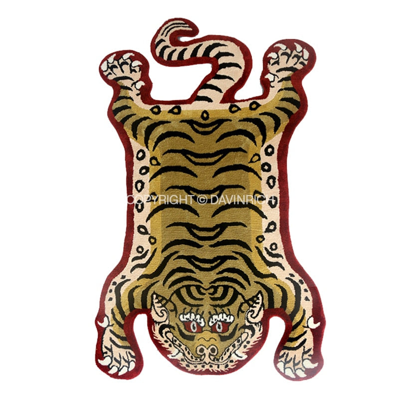 Super soft Tibetan Tiger Carpet Ramble & Roam