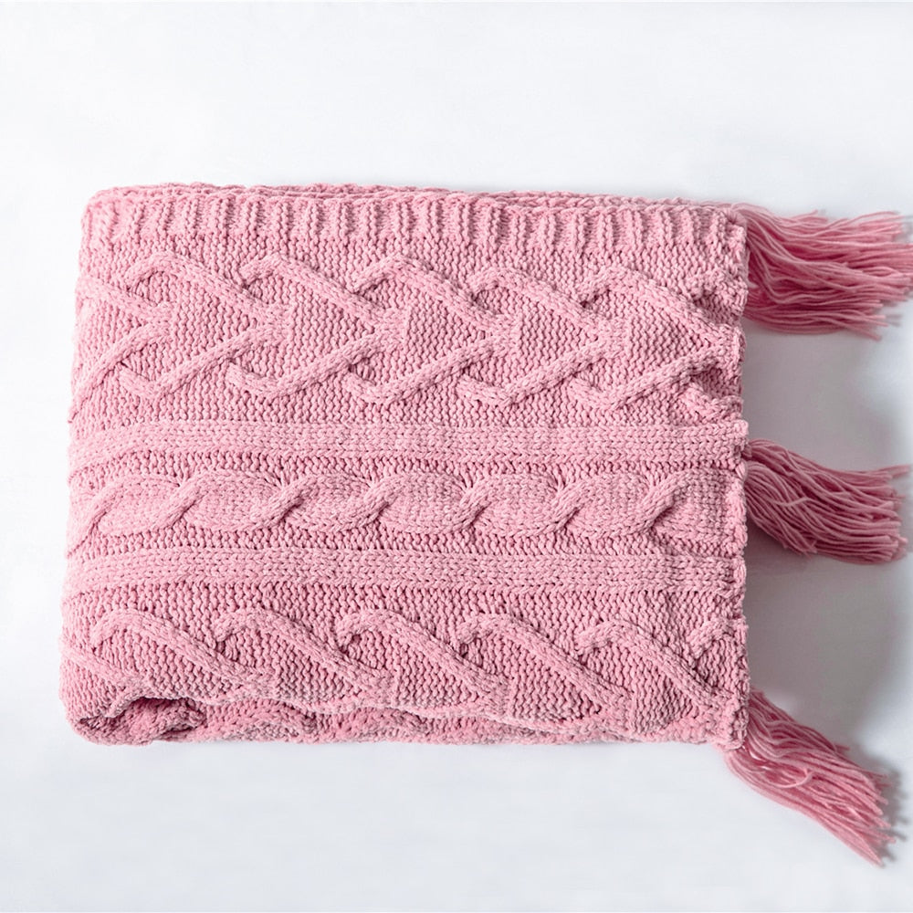 Sweetheart Chenille Knitted Blankets Ramble &amp; Roam