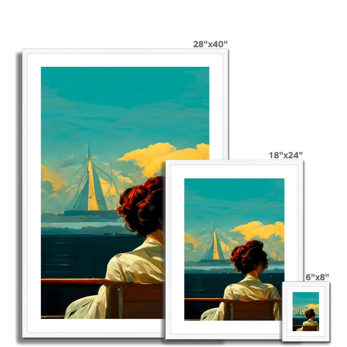 The Ship Wife Framed & Mounted Print Ramble & Roam