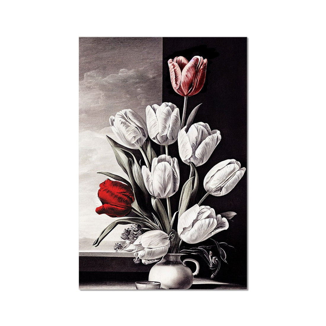 Tulip study Hahnemühle German Etching Print Ramble &amp; Roam