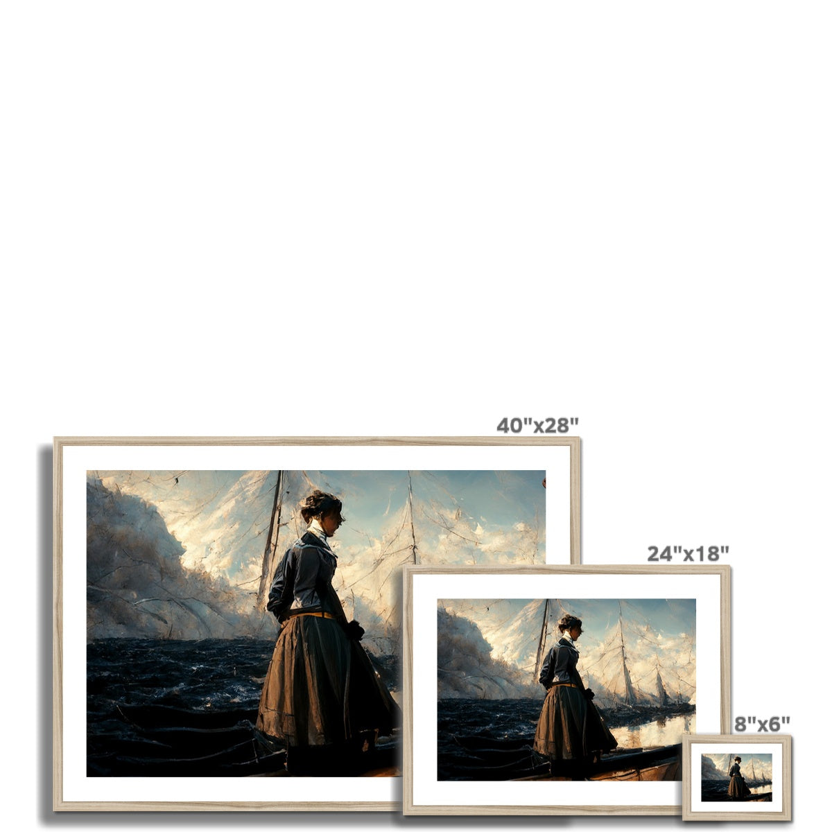 What if Ida roamed Framed & Mounted Print Ramble & Roam