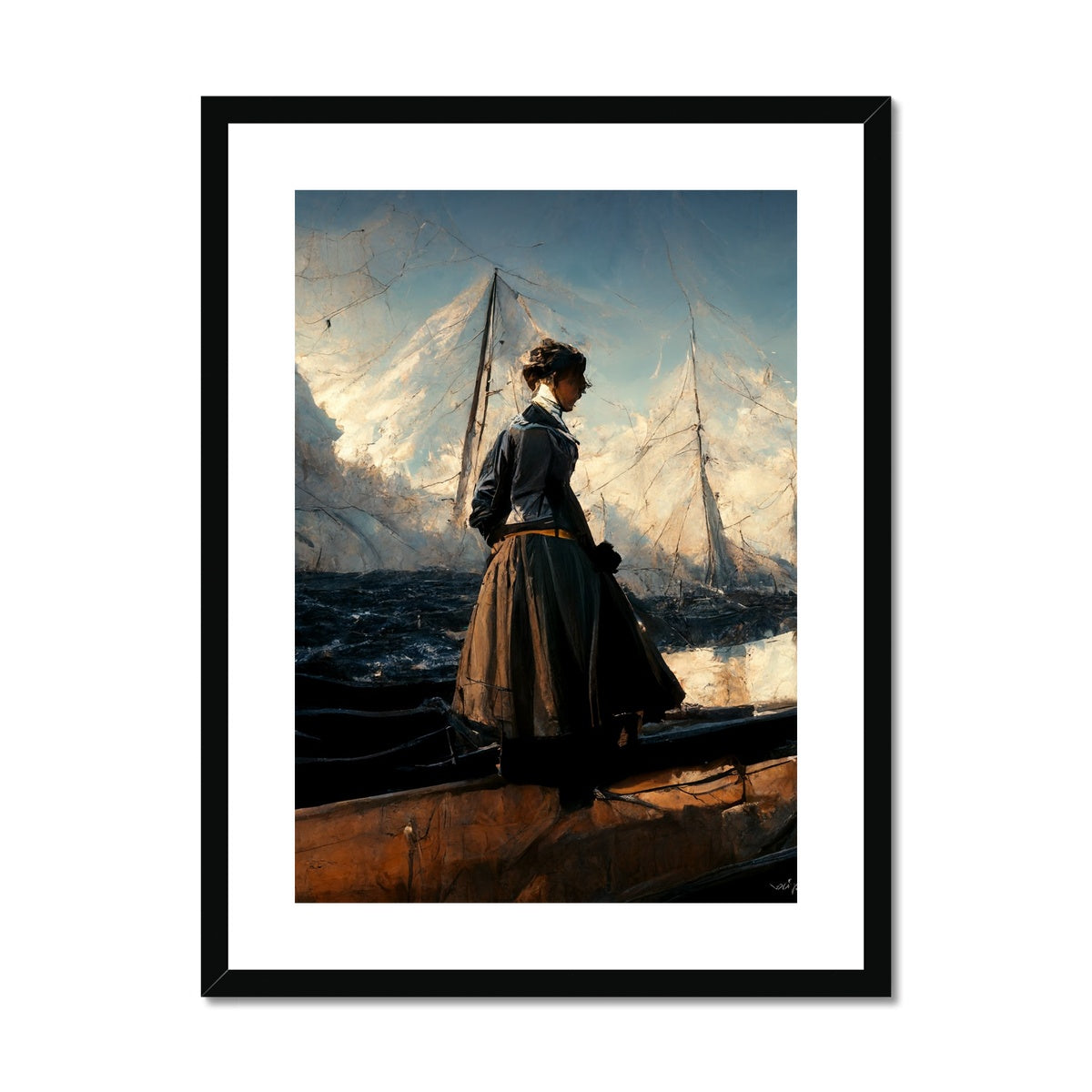 What if Ida roamed Framed & Mounted Print Ramble & Roam