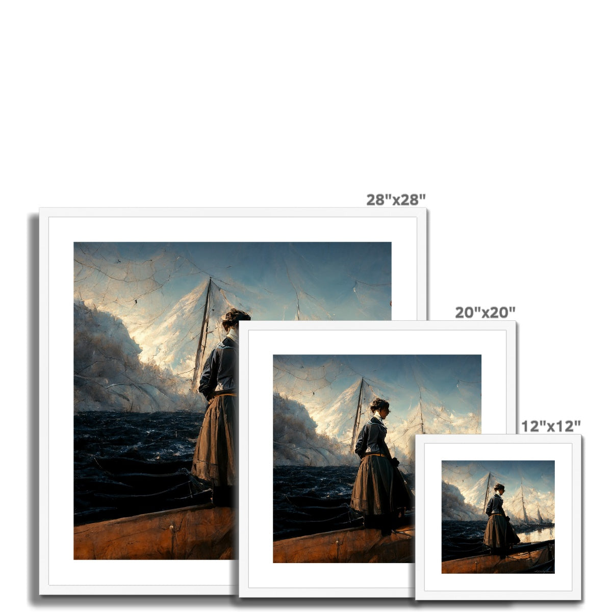 What if Ida roamed Framed & Mounted Print Ramble & Roam