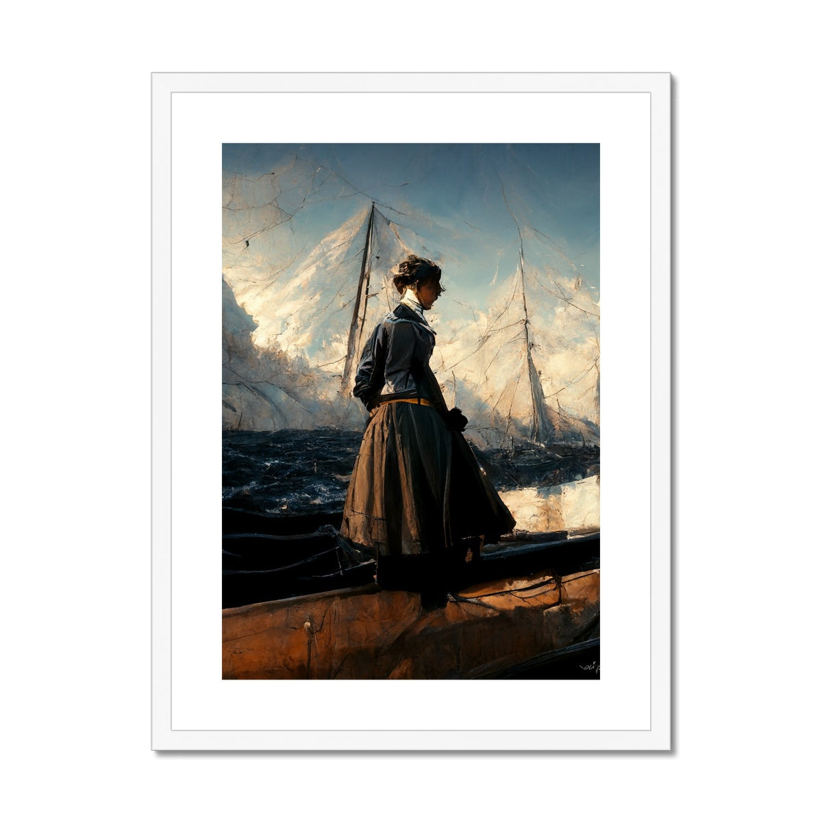 What if Ida roamed Framed & Mounted Print Ramble & Roam