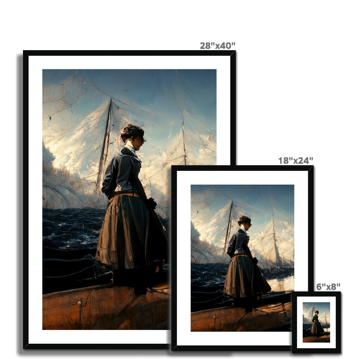 What if Ida roamed Framed & Mounted Print Ramble & Roam