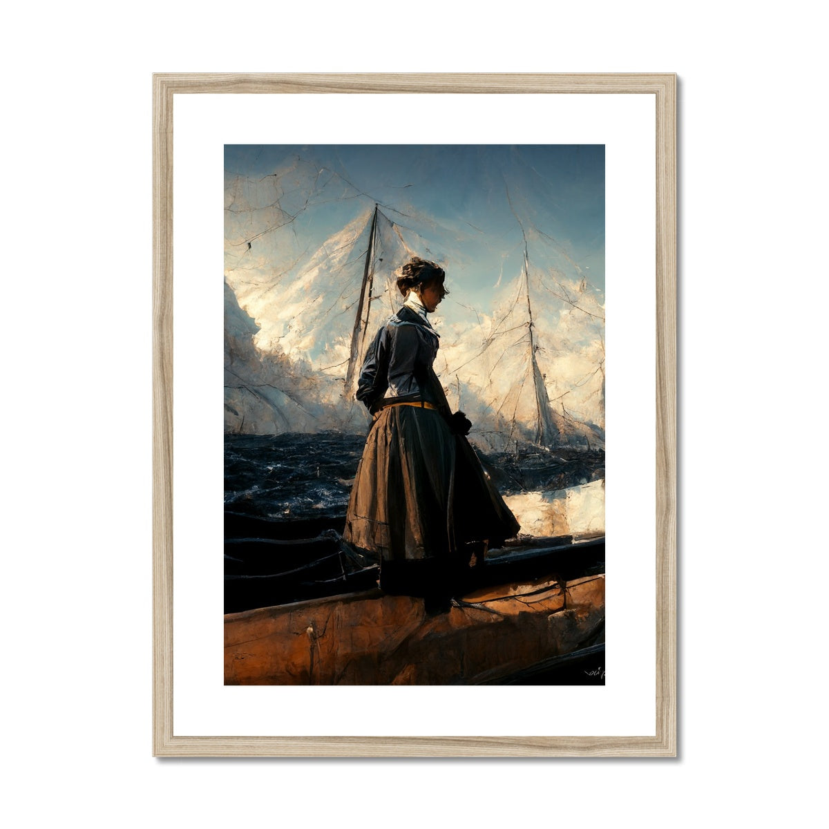 What if Ida roamed Framed & Mounted Print Ramble & Roam
