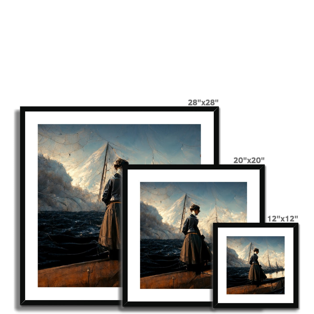 What if Ida roamed Framed & Mounted Print Ramble & Roam