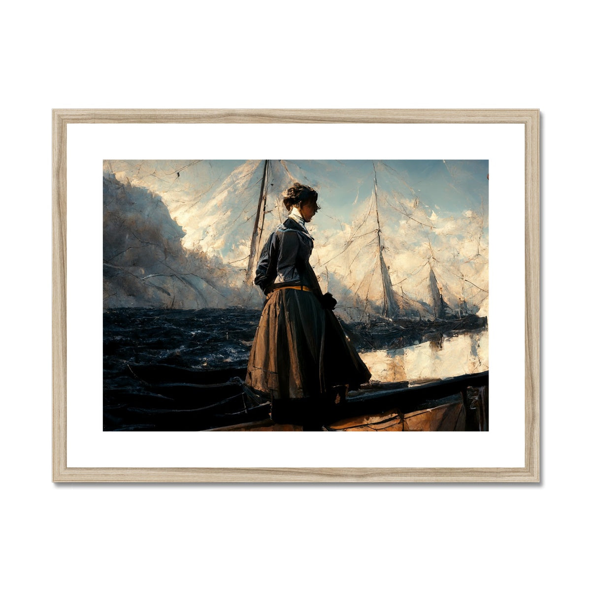 What if Ida roamed Framed & Mounted Print Ramble & Roam