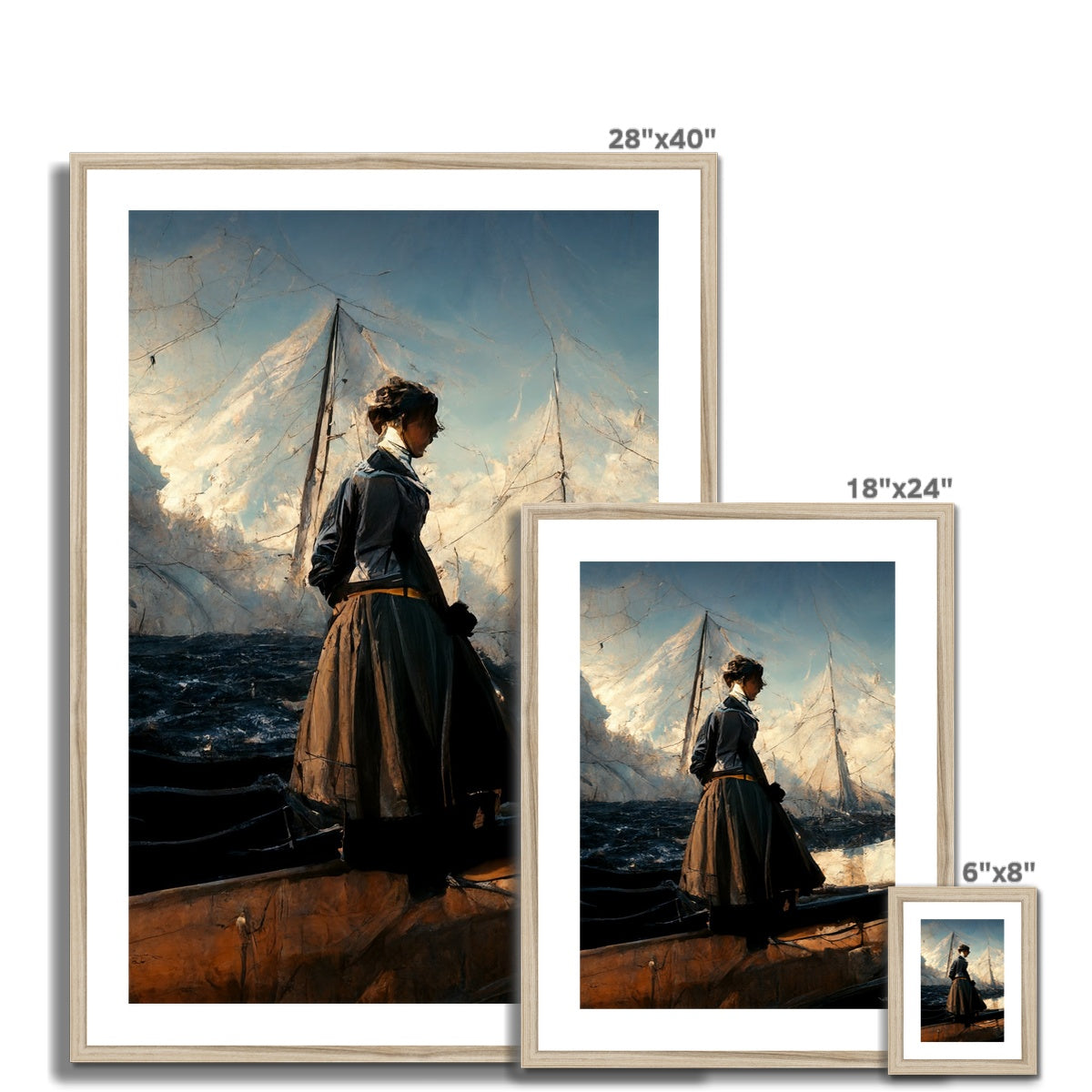 What if Ida roamed Framed & Mounted Print Ramble & Roam