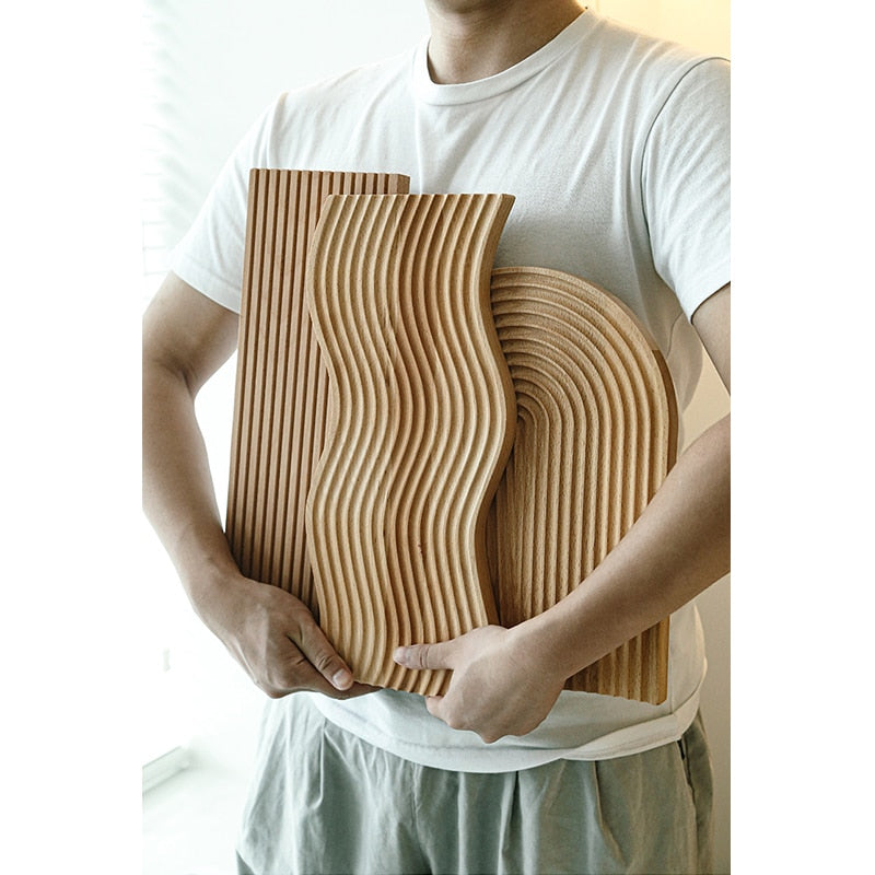 Wooden Grooved Cutting or Display Boards Ramble & Roam