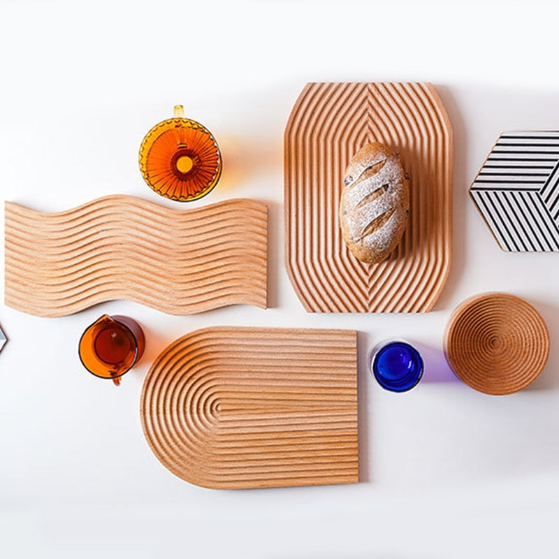 Wooden Grooved Cutting or Display Boards Ramble & Roam