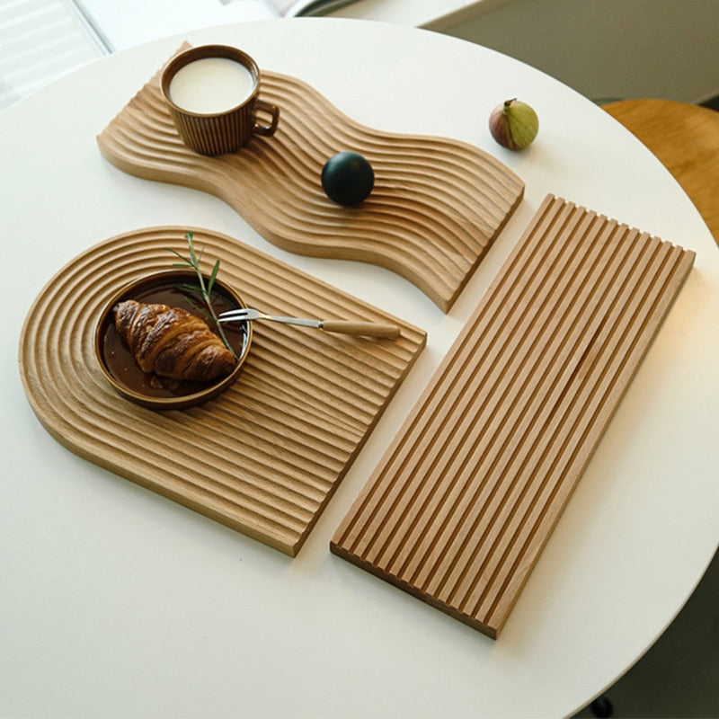 Wooden Grooved Cutting or Display Boards Ramble & Roam