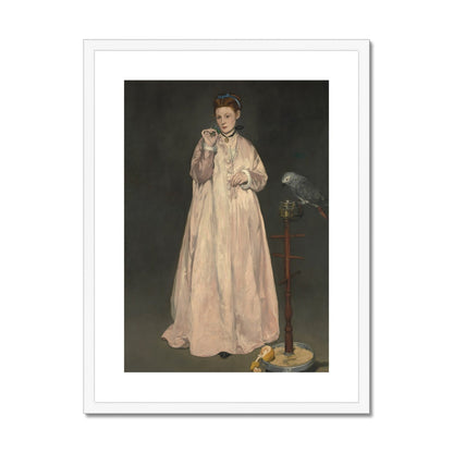 Young Lady in 1866, Edouard Manet Framed &amp; Mounted Print Ramble &amp; Roam